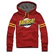 Big Bang Theory Comic Lightning Bolts Bazinga Hoodie